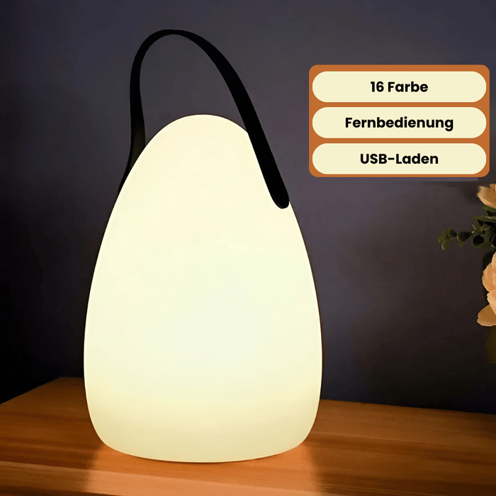 Trådlamp LED-bordslampa – Bärbar & Vattentålig med fjärrkontroll | För trädgård, balkong & vardagsrum