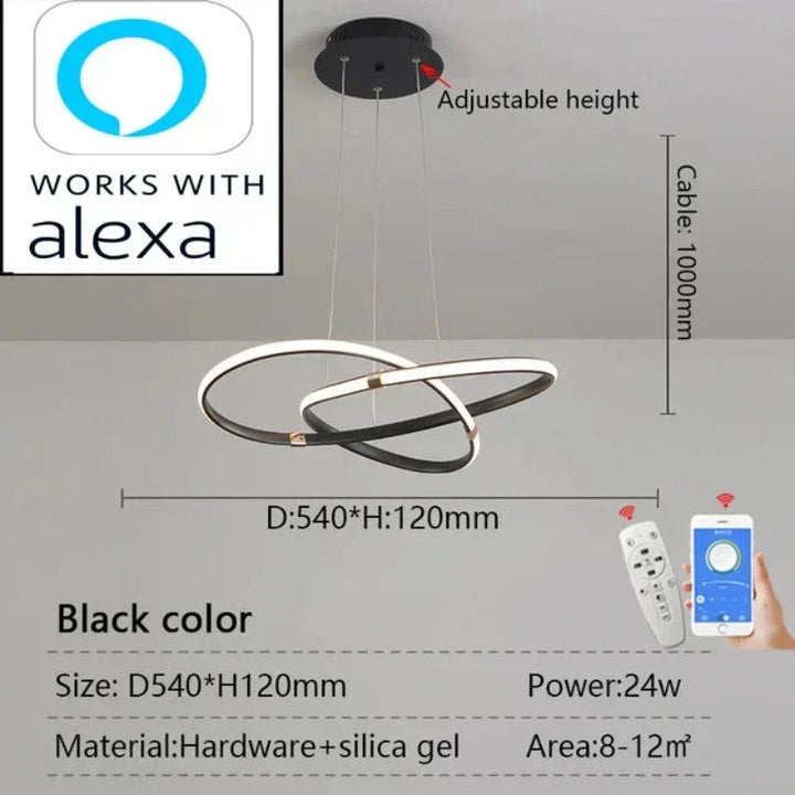 LightMaster - Slim LED Taklampa Uppsättning