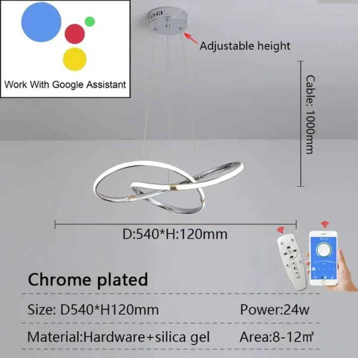 LightMaster - Slim LED Taklampa Uppsättning