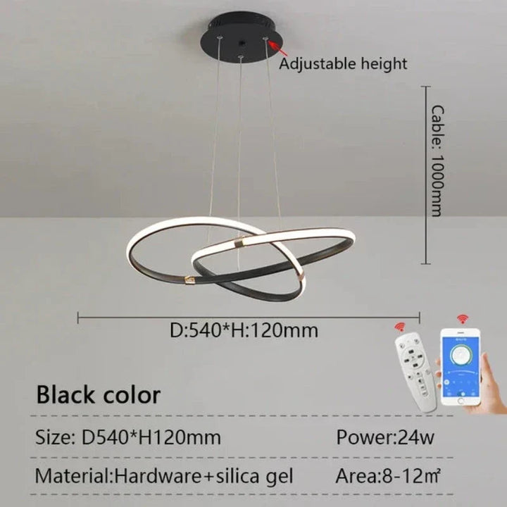 LightMaster - Slim LED Taklampa Uppsättning