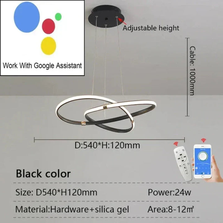LightMaster - Slim LED Taklampa Uppsättning