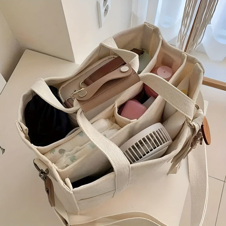 Tavolaé Canvas Tote Bag | Mångsidig &amp; Robust | Lätt &amp; Rymlig | I Beige eller Svart