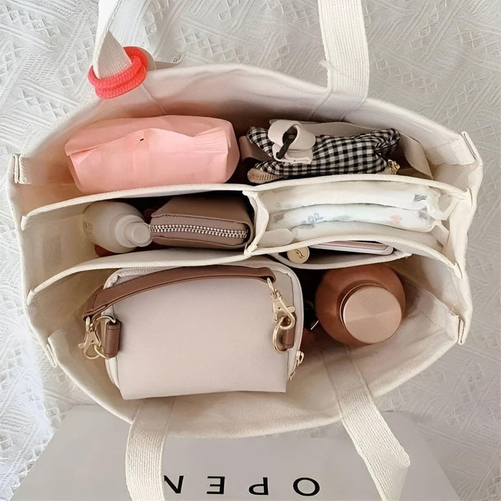 Tavolaé Canvas Tote Bag | Mångsidig &amp; Robust | Lätt &amp; Rymlig | I Beige eller Svart