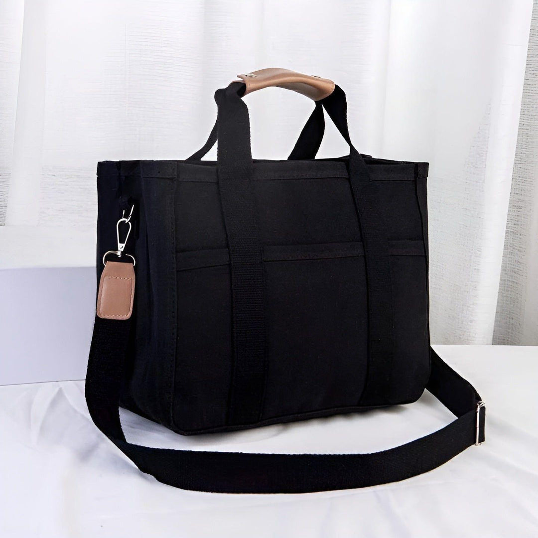 Tavolaé Canvas Tote Bag | Mångsidig &amp; Robust | Lätt &amp; Rymlig | I Beige eller Svart