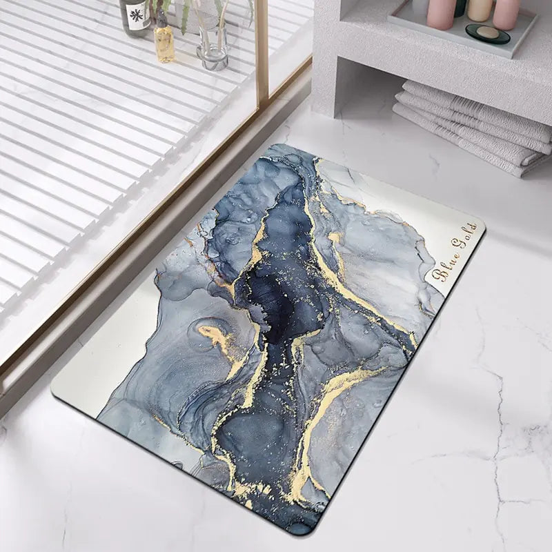 AquaArt Lyx Badmatta - Vattensugande och Snabbtorkande