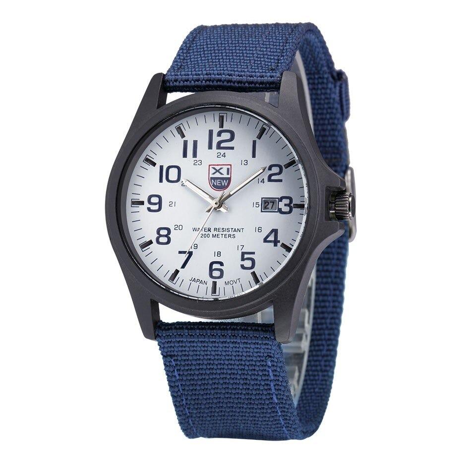 Militärstil Vattentät Analog Armbandsur