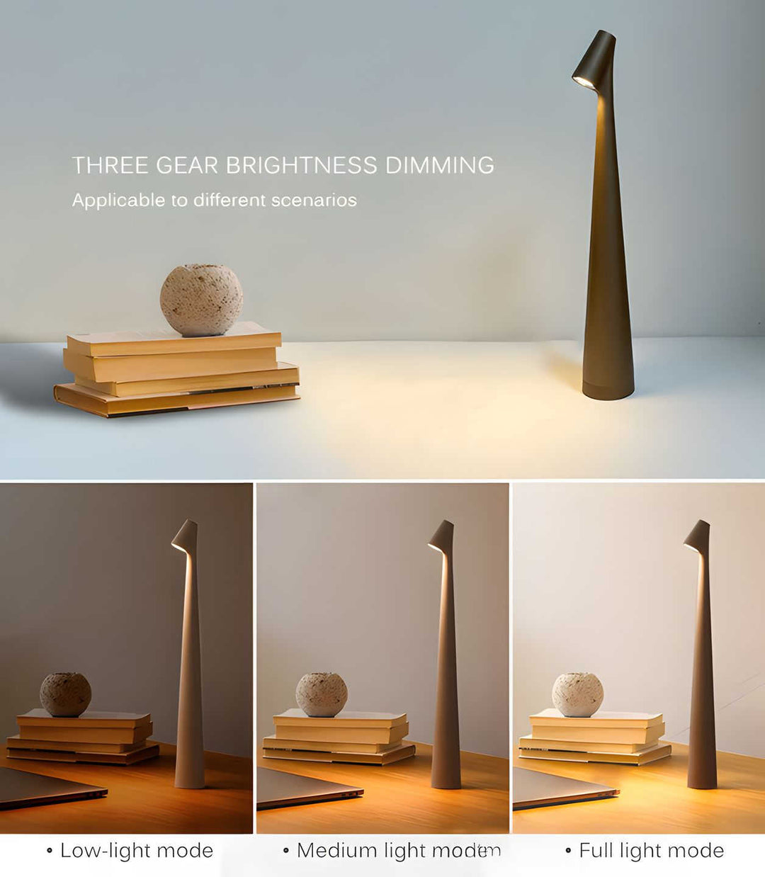 Carvallo – Elegant Dimbara Bordslampa med Raffinerad Elegans