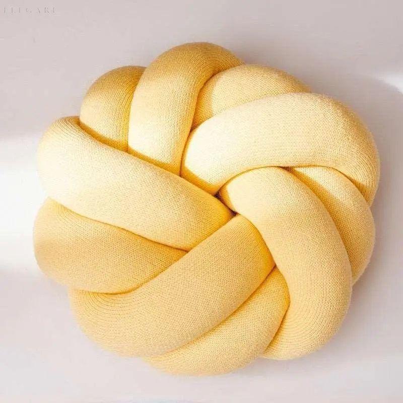 Cotton Knot Pillow - Bomullsknutkudde