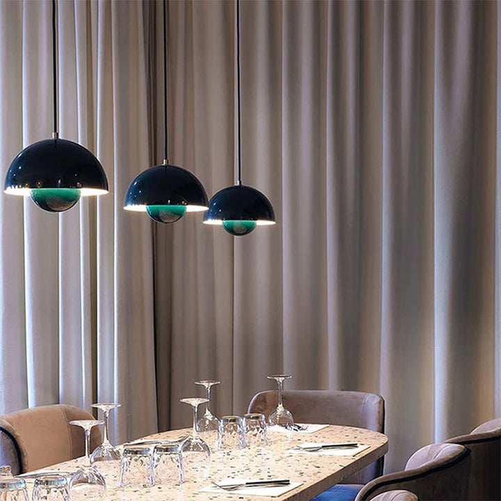 Pendellampa Modern Metallkupol Taklampa