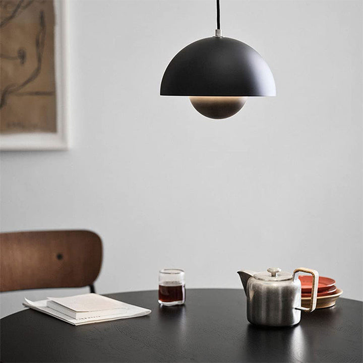 Pendellampa Modern Metallkupol Taklampa
