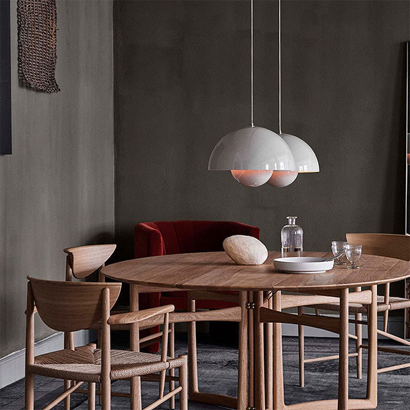 Pendellampa Modern Metallkupol Taklampa