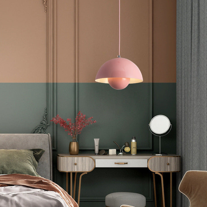 Pendellampa Modern Metallkupol Taklampa