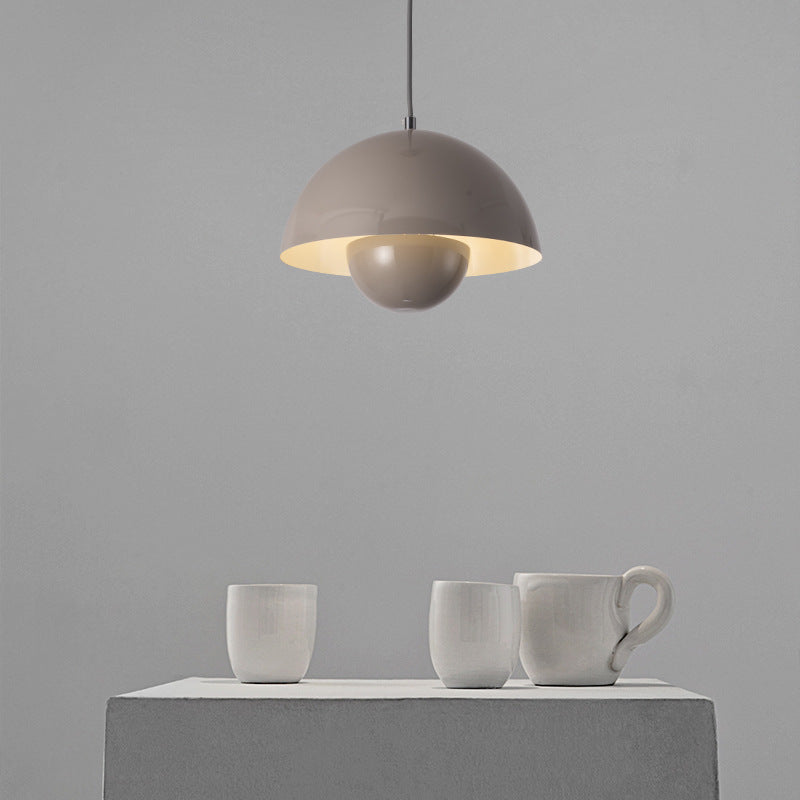 Pendellampa Modern Metallkupol Taklampa