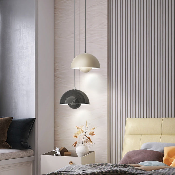 Pendellampa Modern Metallkupol Taklampa