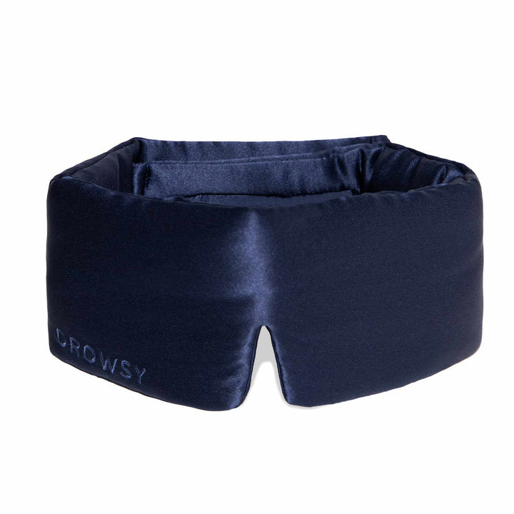 Premium sidensömnmask – Ultramjuk ljusblockerare