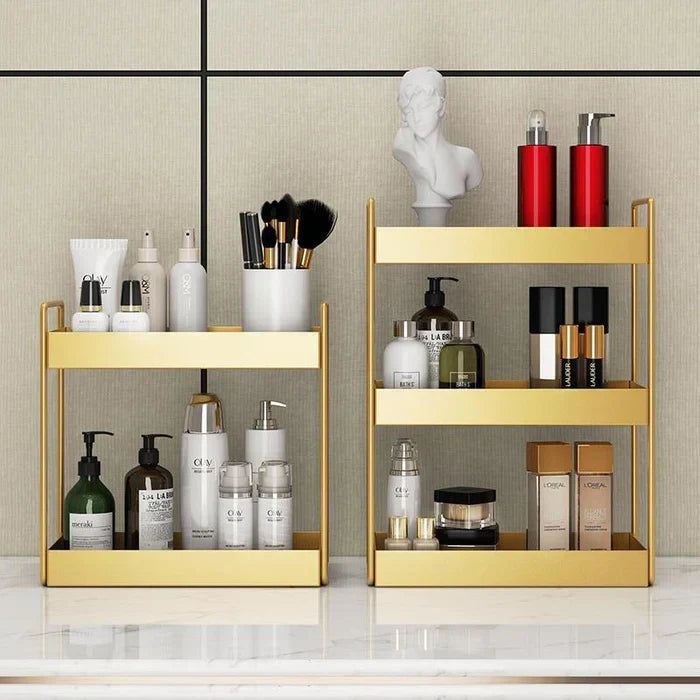 SleekStorage - Elegant arrangör för skönhet och vardagens essentiella saker