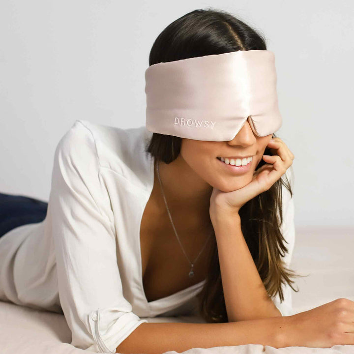 Premium sidensömnmask – Ultramjuk ljusblockerare