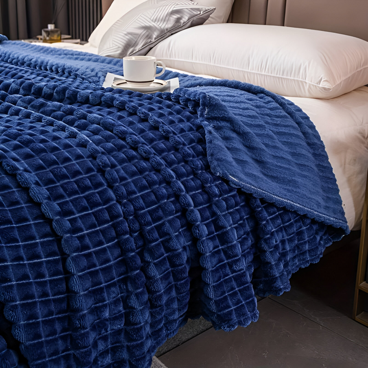 NordicSoft Pläd – Mysig &amp; Fluffig Korallfilt i Fleece