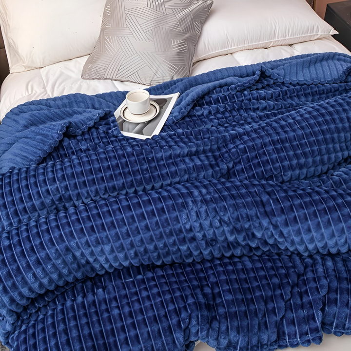 NordicSoft Pläd – Mysig &amp; Fluffig Korallfilt i Fleece