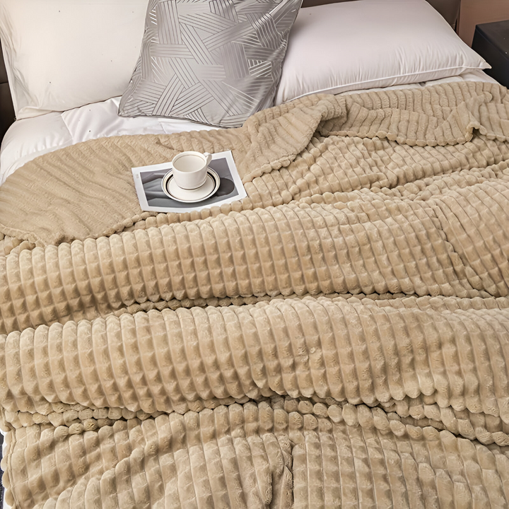 NordicSoft Pläd – Mysig &amp; Fluffig Korallfilt i Fleece