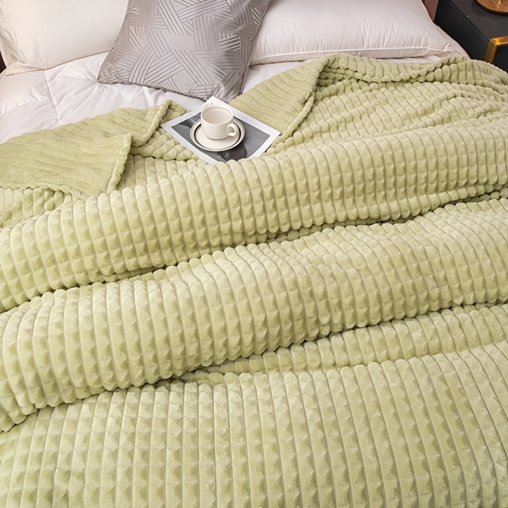 NordicSoft Pläd – Mysig &amp; Fluffig Korallfilt i Fleece