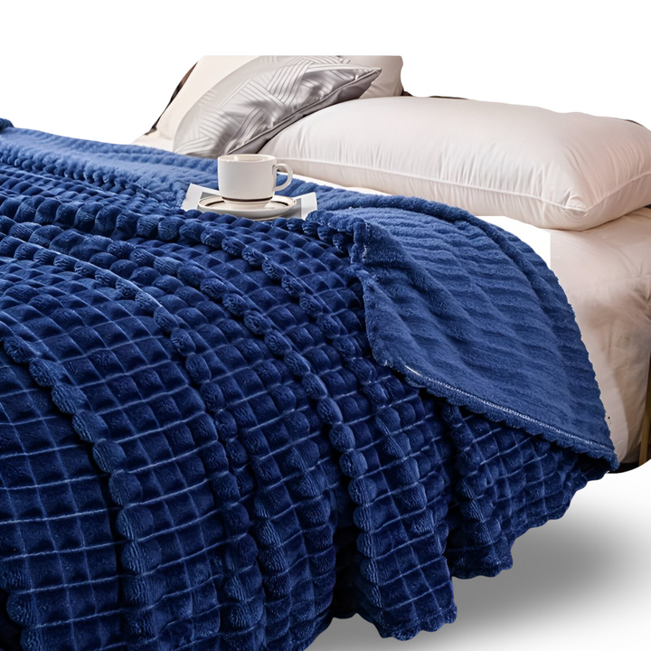 NordicSoft Pläd – Mysig &amp; Fluffig Korallfilt i Fleece