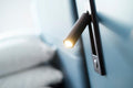 Modern inbyggd sänglampa med LED-ljus