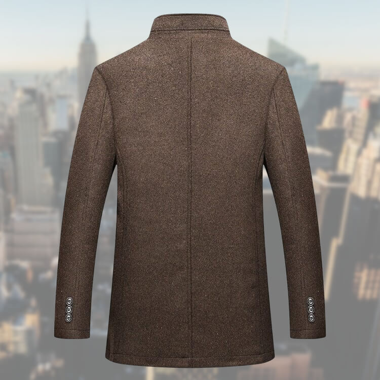 Herrkappa med Väst Elegant Design i Högkvalitativt Material