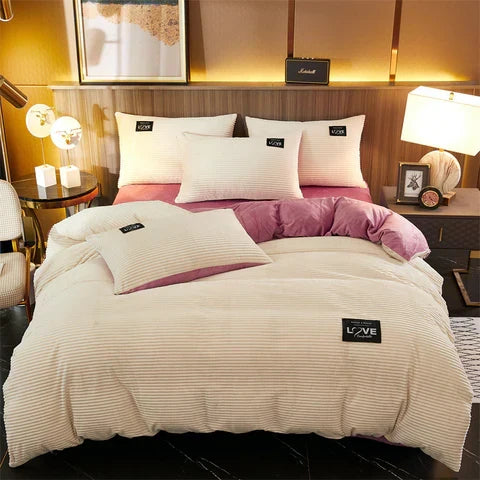 SweetDreams™ - Samt-Fleece-sängfilt | Ultimatisk komfort