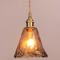 GlassElegance Light - Vintage Crystal Prism Glass Pendant Ceiling Light