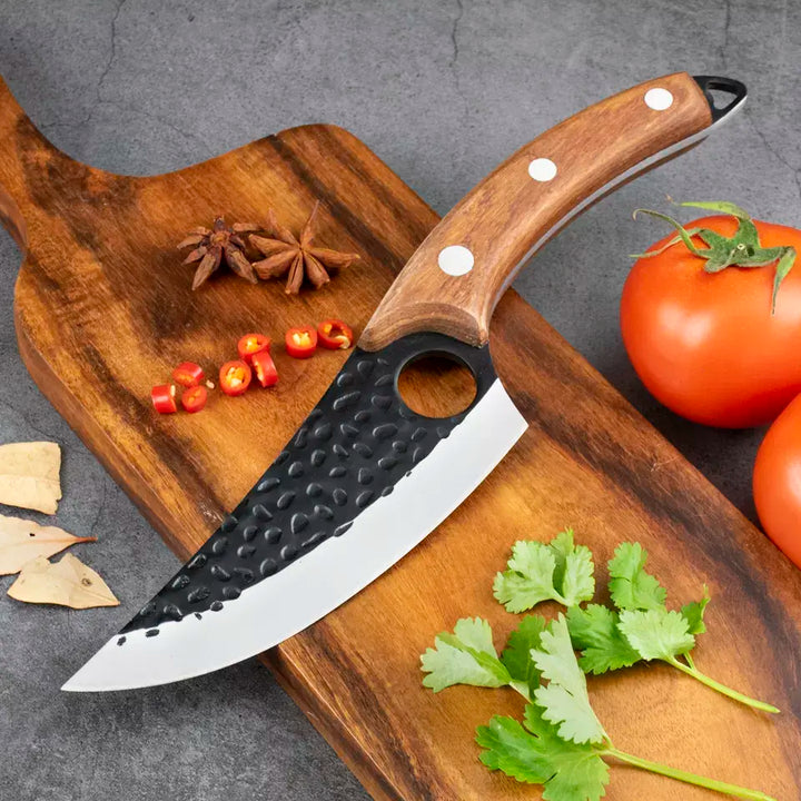 Japansk Kockkniv – Premium Kökskniv i Rostfritt Stål för Precision &amp; Kontroll