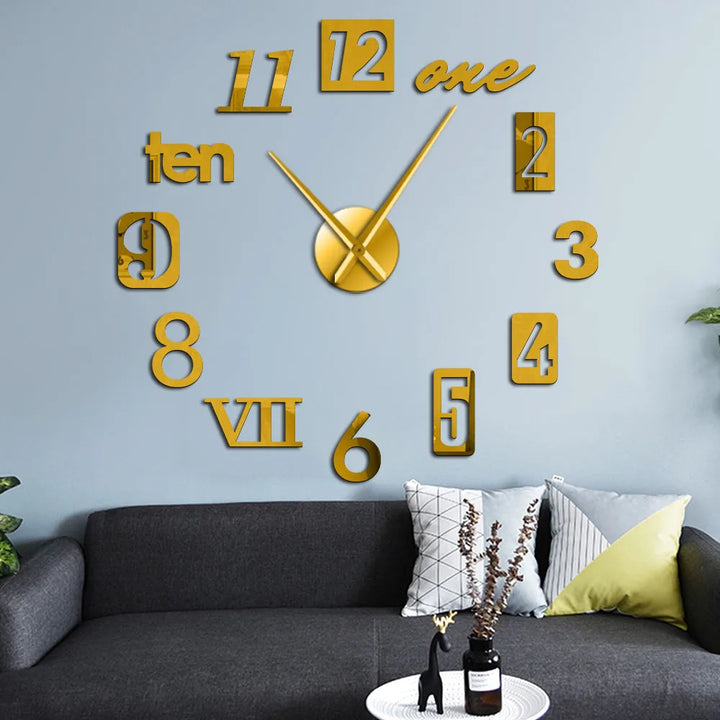 Originella designväggklocka