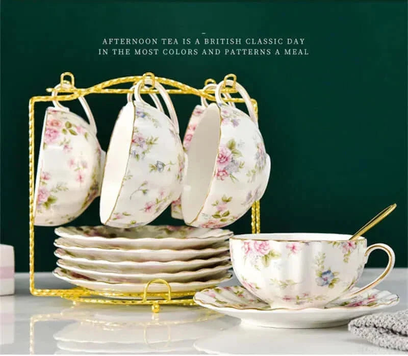 Luxury Bone China Coffee Cup – Utsökt porslinshantverk