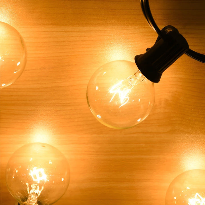 FairyFlicker String Lights - Lyxig terrassbelysning med vattentätt skydd