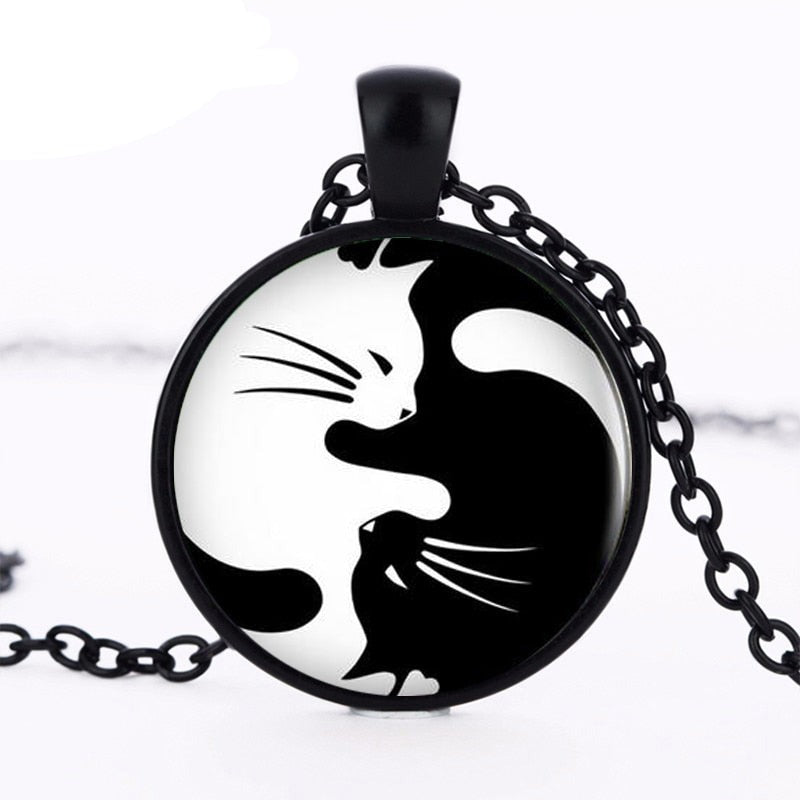 Cat Yingyang halsband