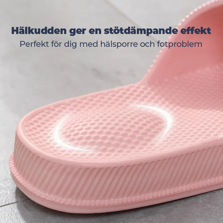 Hältofflor för hälsporre, plantar fasciit och ömma fötter