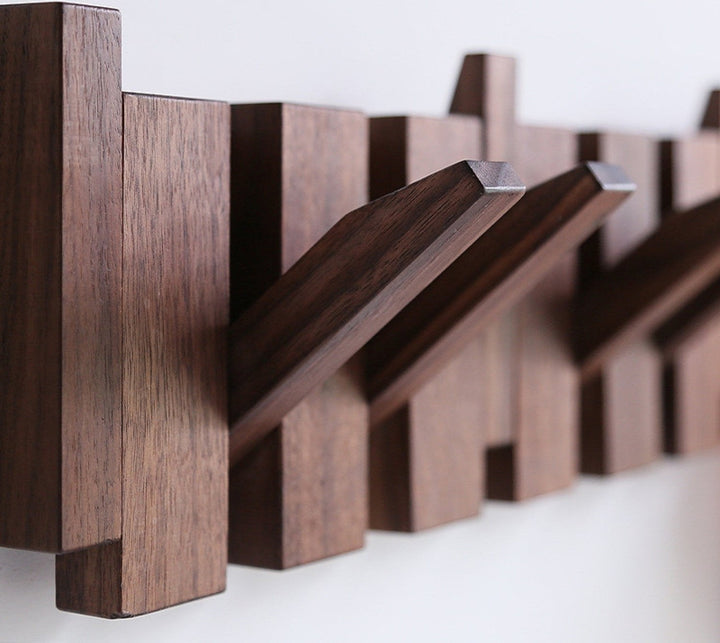 Handgjord Piano Coatrack | Lyxig träcoatrack i pianoform
