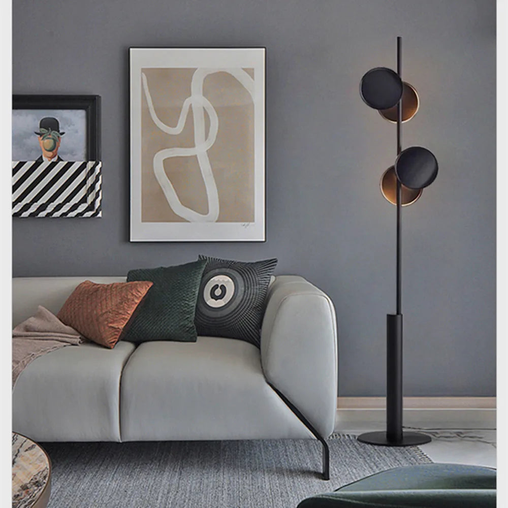 Typografi Golvlampa – Nordisk Minimalistisk Designlampa