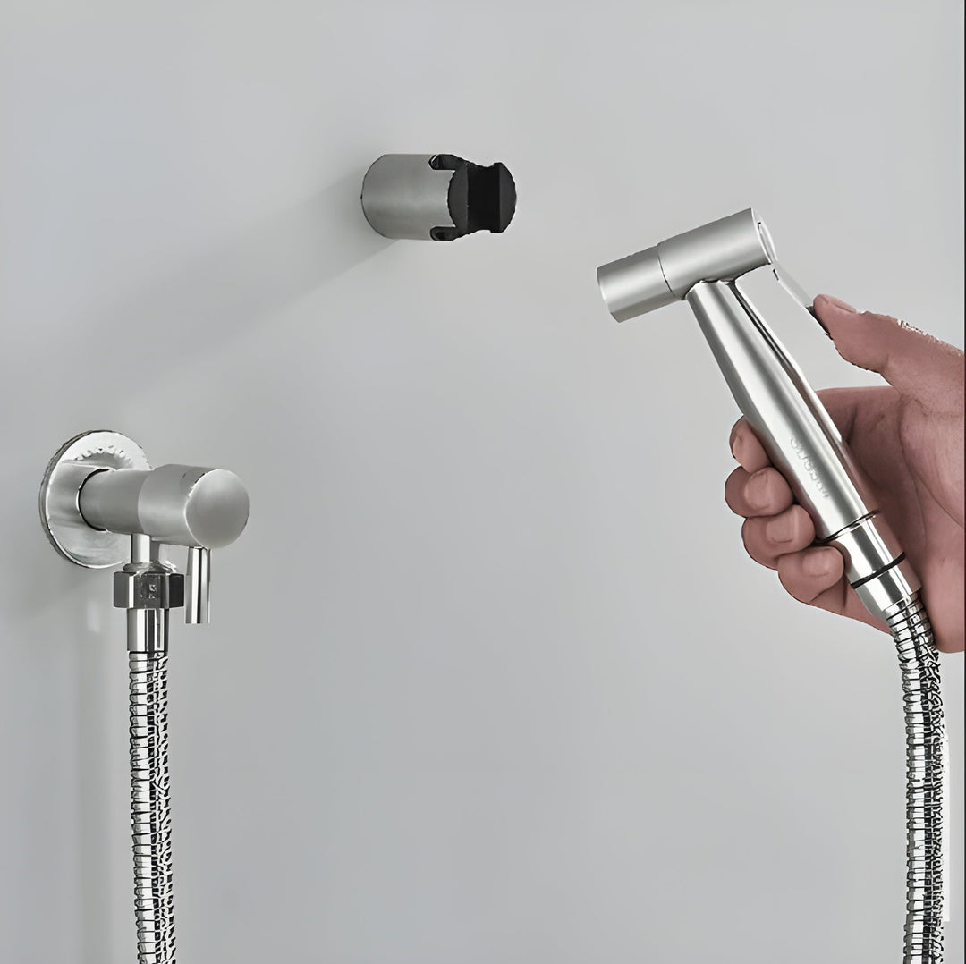 Bidet Handdusch i rostfritt stål – Mjuk och hygienisk rengöring