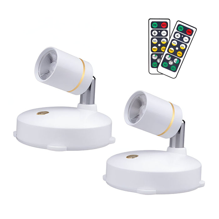 Mini LED-Spotlight – Dimbar och Trådlös | Perfekt Accentbelysning för Hemmet & Kontoret