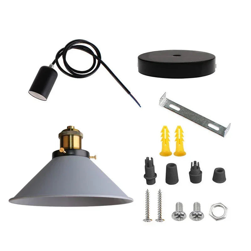 Industriell Elegans - LED Horn Hänglampa