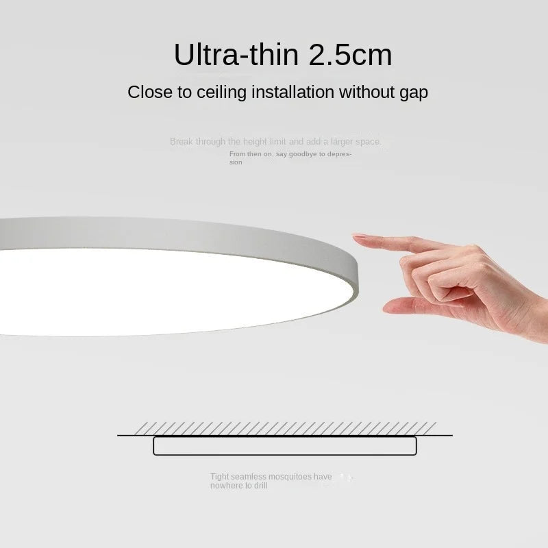 Taklampa Rund LED Modern Flush Fixture