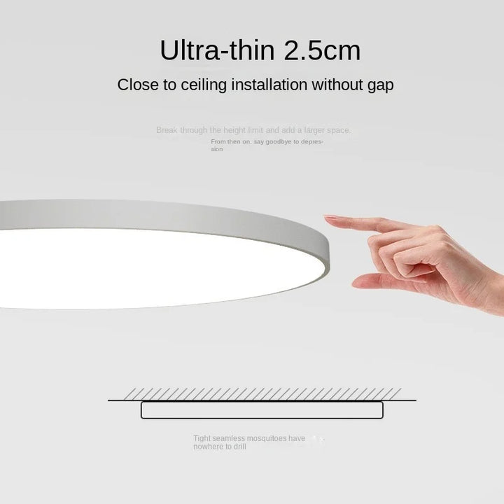 Taklampa Rund LED Modern Flush Fixture