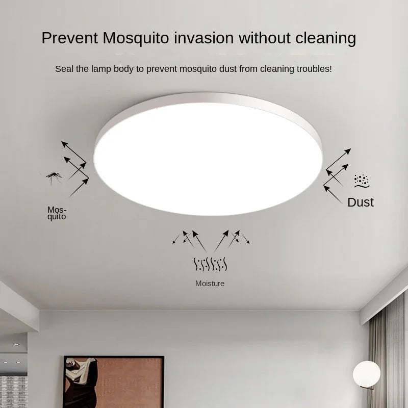 Taklampa Rund LED Modern Flush Fixture