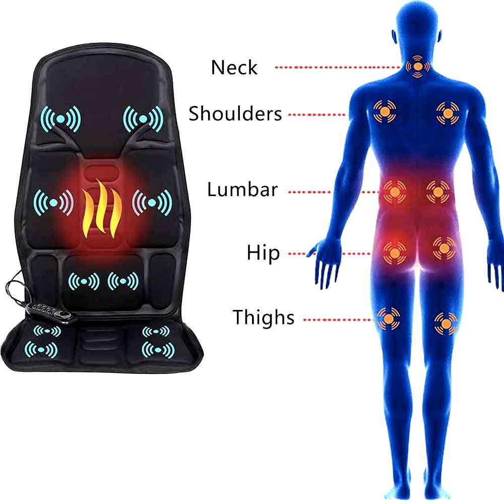 8 Mode Massage Chair Pad