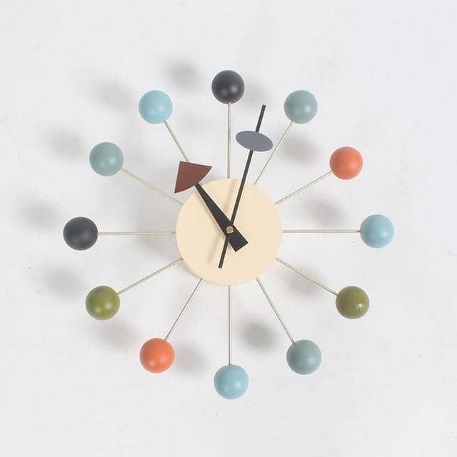 OrbitTime - Minimalistisk 3D Kula väggur för Modern Elegans