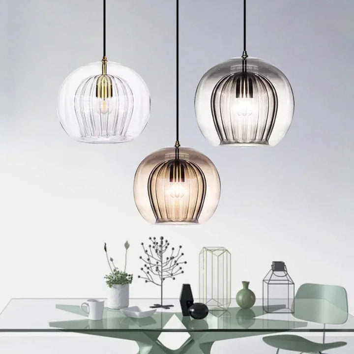 LuxeSphere - Modern glas hänglampa