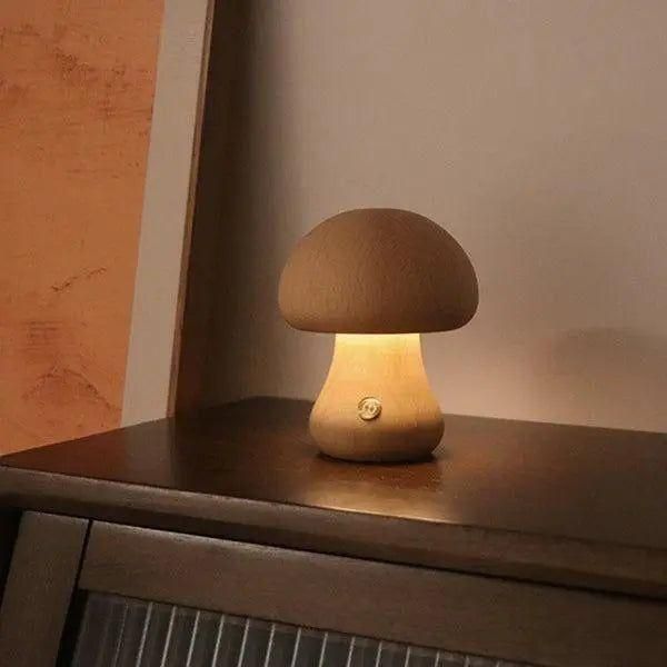 Mushroom Lamp - Svamp Nattduksbordslampa