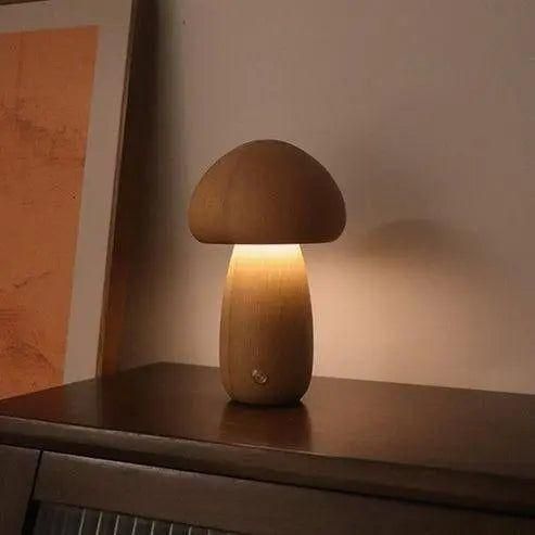 Mushroom Lamp - Svamp Nattduksbordslampa