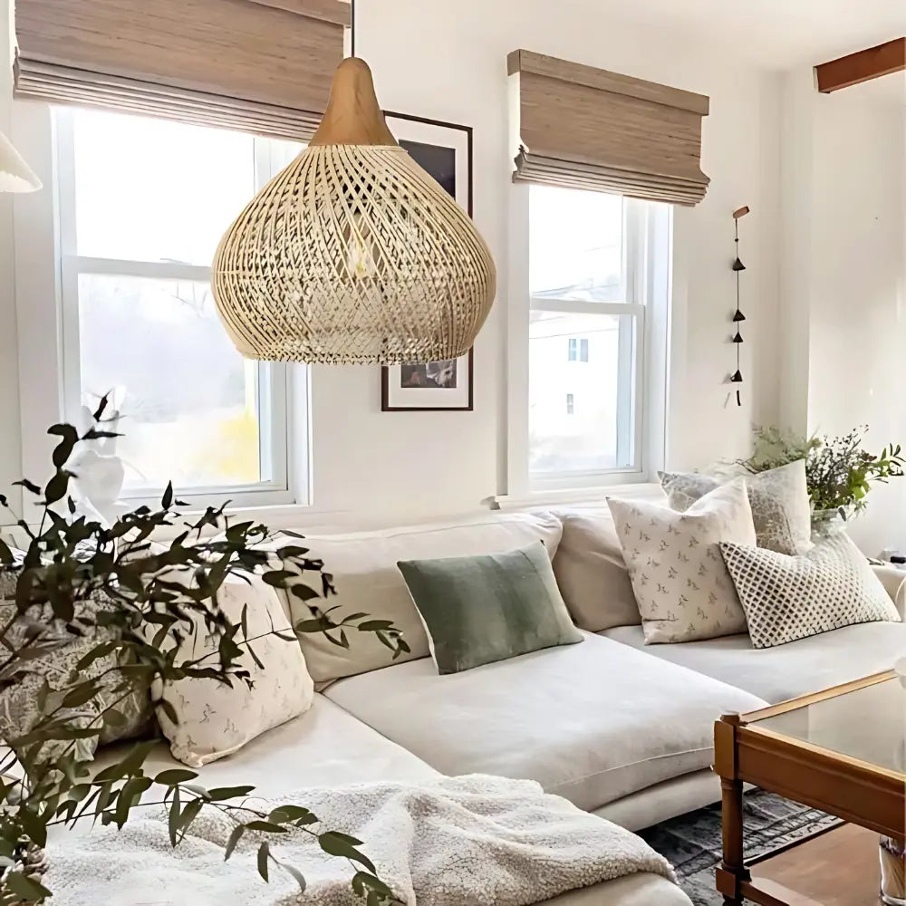Bohemisk Vacker Hängande Lampa för Mysig Heminredning